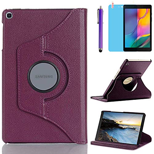 Design unico con rotazione a 360 gradi della custodia, supporto per tablet in tre posizioni in piedi, facile da digitare o visualizzare film. Facile per una visione flessibile di orizzontale e verticale.