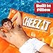 Giant Cheez-It Pool Float – Extra Large Inflatable Snack Shaped Floatie for Pool, Beach & Lake, Durable Vinyl, Over 4.5 Feet, Perfect for Lounging, Summer Parties, 4th of July Pool Party