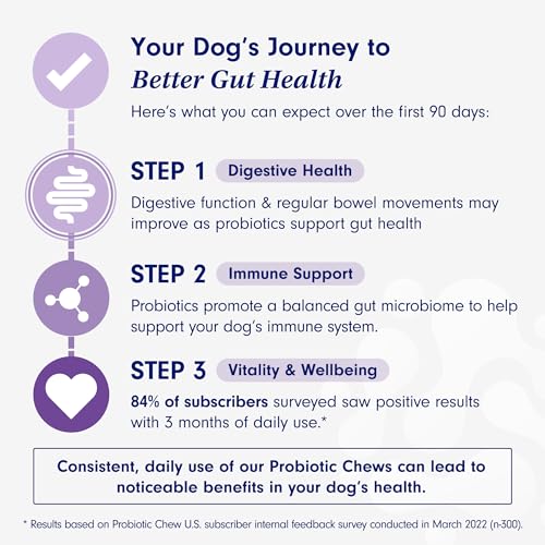 PetLab Co. Probiotics for Dogs - Support Gut Health, Itchy Skin, Seasonal Allergies, and Yeast with Each Tasty Chew - Dog Probiotics - Safe for Small, Medium and Large Dogs - Packaging May Vary - Image 6
