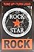 Produktbild Blechschilder 1 Rock Star 30 x 20 cm Tune up Turn Loud Blech Schild Deko GBUS C82