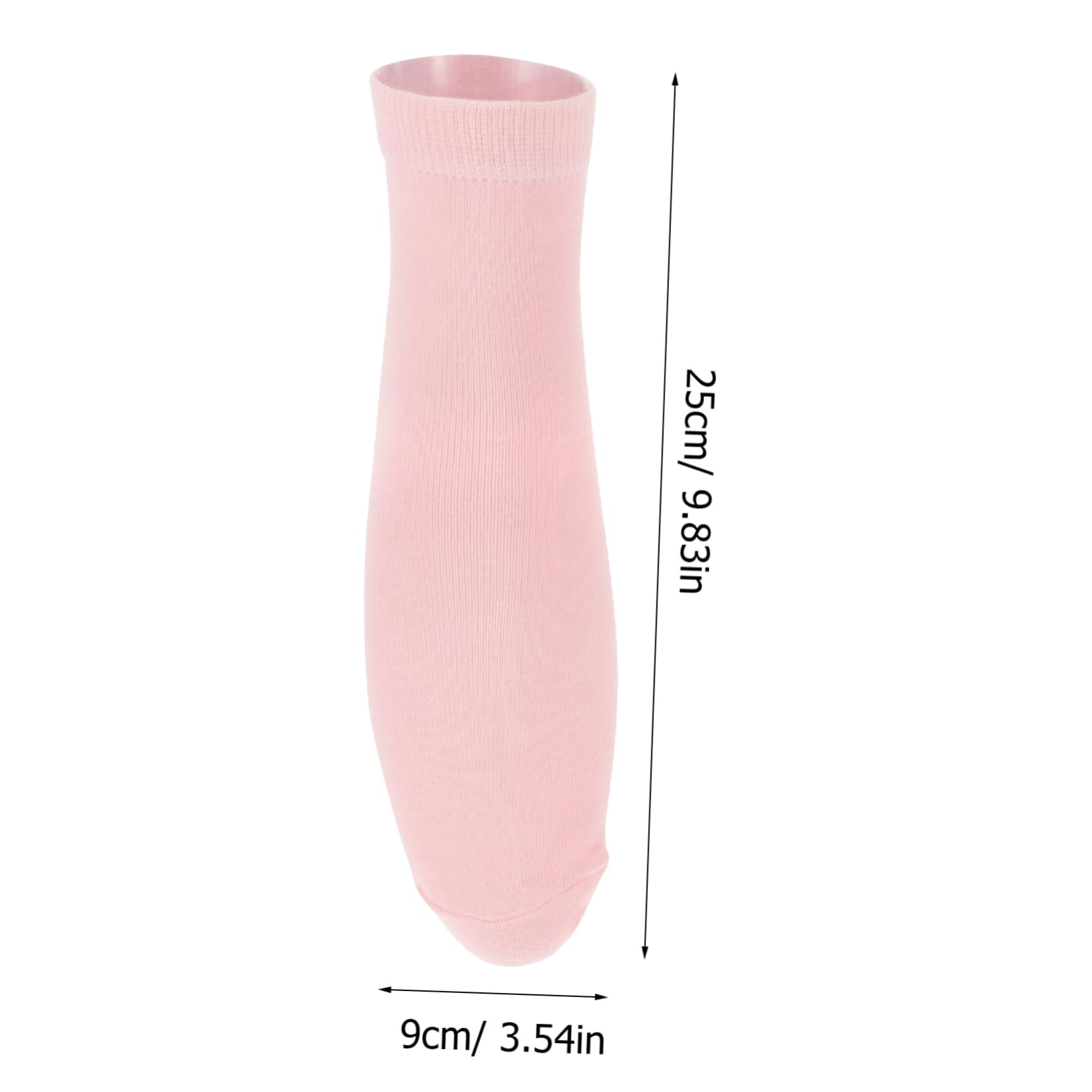 TOVINANNA 2 Pairs Moisturizing Gel Socks for Adults Foot Care Socks for Cracked Heels Breathable Gel Material Comfortable Skin Friendly for Dry Feet Repair