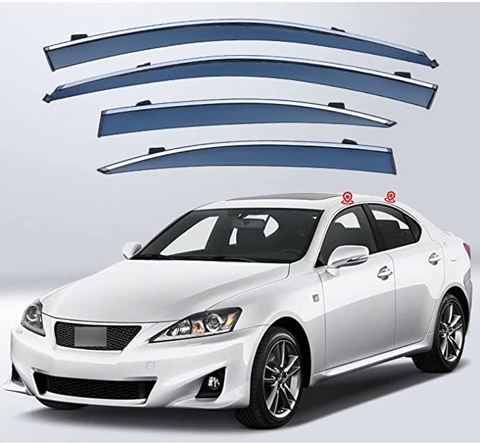 Osłona okienna Osłona przeciwdeszczowa, do Lexus is XE20 XE30 2005-2012