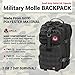Orca Tactical Backpack for Men – 34L Military Backpack, 1 to 2 Day Molle Assault Pack, Water-Resistant 600D Polyester Rucksack for Survival, Hunting, Camping & Hiking (Black)