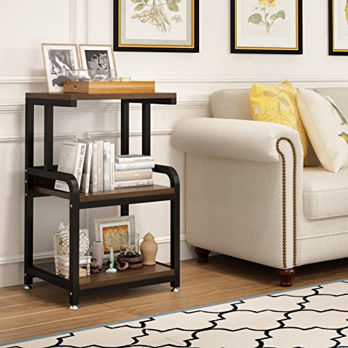 Mini Quexing Printer Stand For Home Office Organization, 3-Tier Rolling Printer Cart With Storage Shelf, Printer Table With Wheels, Under Desk Storage For Scanner, Fax Machine, Books, Files #TOP3