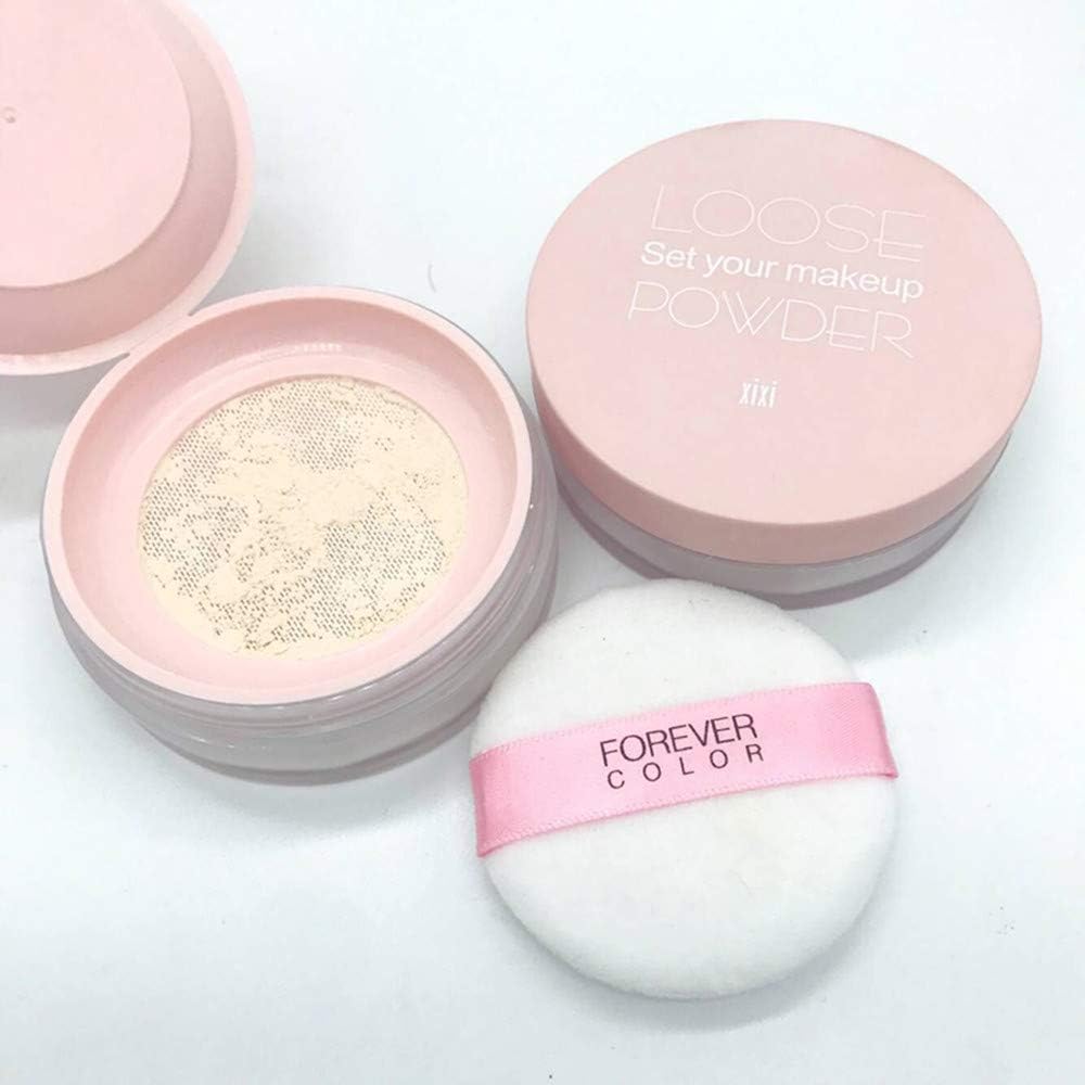 Loose powder oil control makeup powder long-lasting anti-sweat beauty cosmetics loose powder (Natural skin tone)