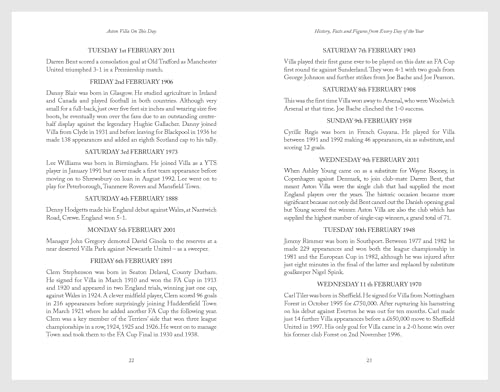 Aston Villa on This Day: History, Facts & Figures from Every Day of the Year