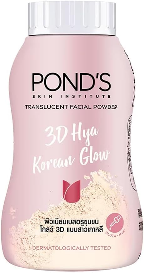 3D Hya Korean Glow Translucent Powder, Pink, 50g