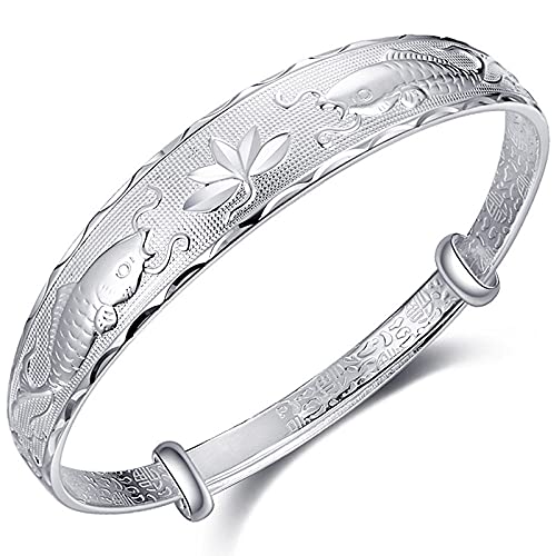 Bracelet manchette en argent pour illuminer vos tenues d'été et de soirée