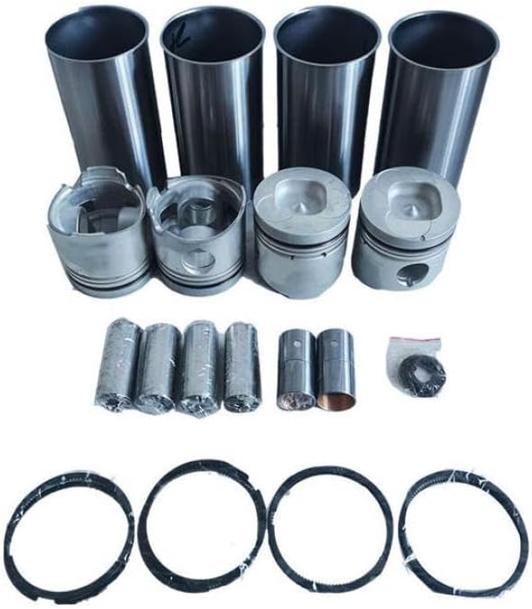 Cylinder Liner With Piston Ring Set For 4JB1 Engine 2.8L Compatible With 4JB1