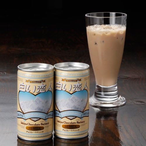 SHIROI KOIBITO Chocolate Drink 190g×6cans