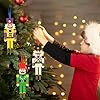 Fennoral 12 Pack Nutcracker Craft Kit for Kids Make You Own Foam Stickers Ornament DIY Christmas Arts and Crafts fo Chirstmas Party Supplies Christmas Tree Decoration #3