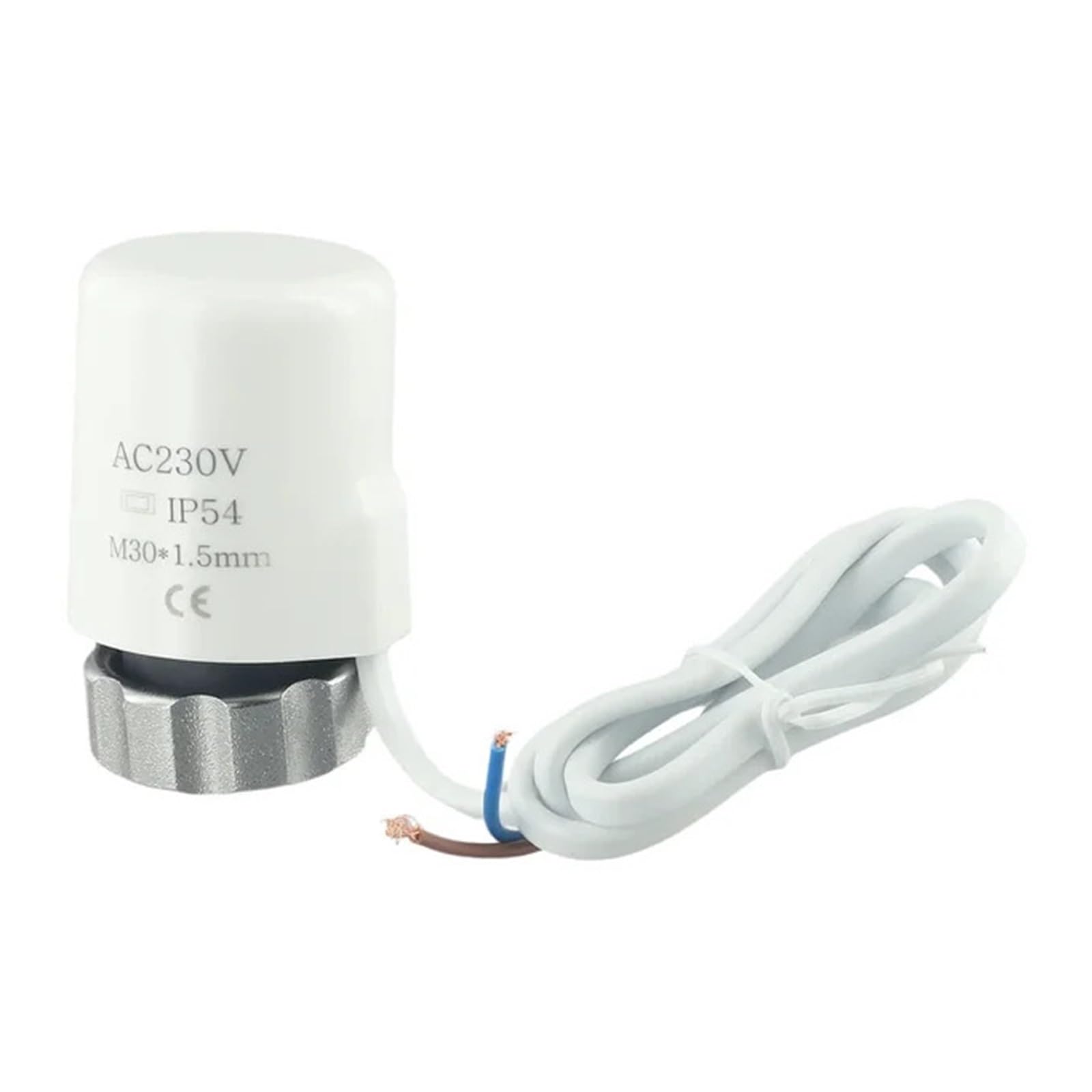 Actionneur de chauffage sol AC230V M30 vanne radiateur thermostatique NC
