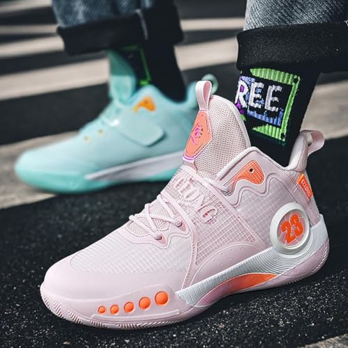 Chaussures de basket montantes hommes antidérapantes et résistantes aux chocs