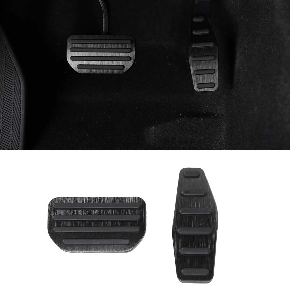 Jimny Car Aluminum Alloy Accelerator and Brake PedalS Decorative Cover for Suzuki Jimny 2019-2020 Automatic version