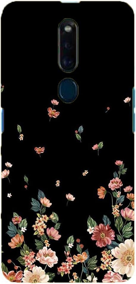 NDCOM for Flowers Girly Printed Hard Mobile Back Cover Case for Oppo F11 Pro