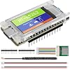 Mesh Node T114 Development Board V2 with External GPS Set, nRF52840 SX1262 TFT Display Module Support LoRa Bluetooth 5.0 GPS Solar Panel Power Supply for Meshtastic Arduino LoRawan IOT (915 MHz)