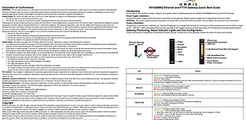 Arris Nvg468Mq 802.11Ac Wi-Fi And Moca2.0 Frontier Formerly Verizon Fios Firmware Better Than G1100 Wireless-Ac Wireless Gateway #TOP3