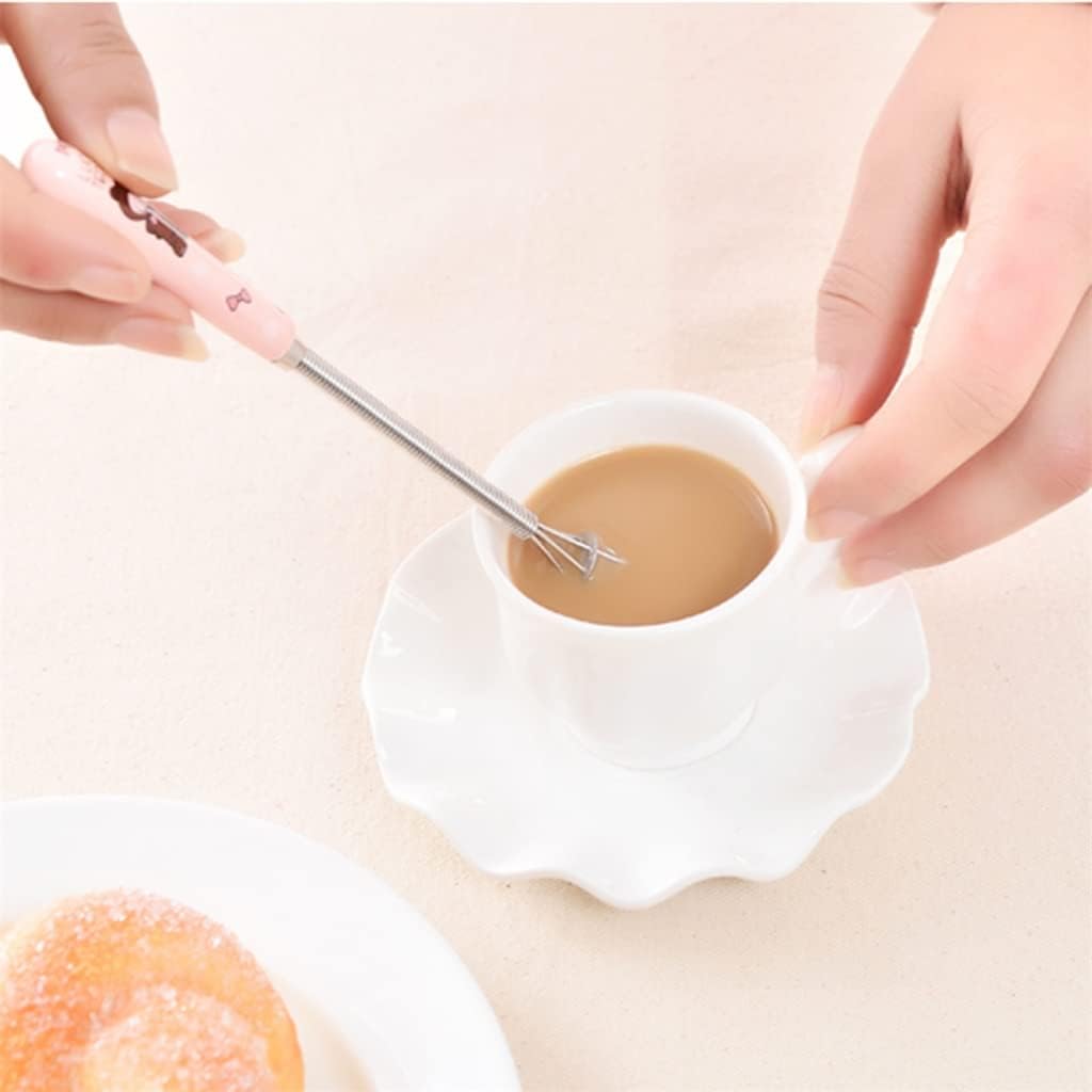 Whisking Cream Butter Ceramic Handle Egg Beaters Manual Stainless Steel Beaten Eggs Kitchen (Color : A Size : As the picture shows)