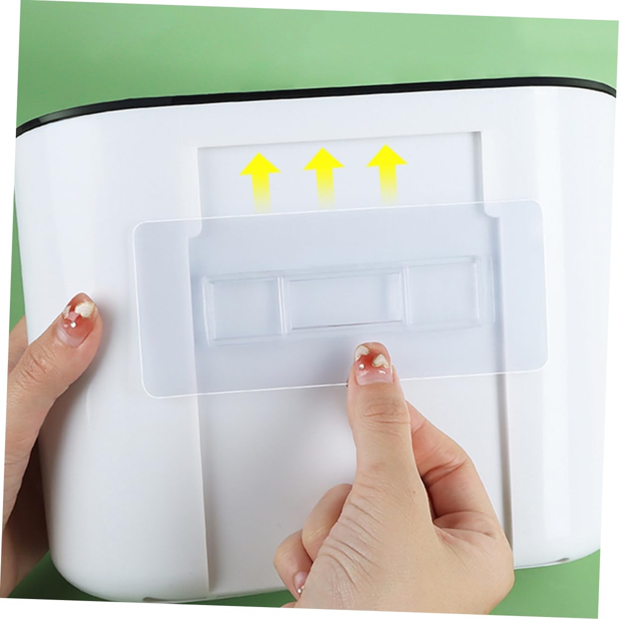 Cabilock 100piezas Ganchos Adhesivos Transparentes Para Pared Soporte De Estante Autoadhesivo Para Baño y Instalación