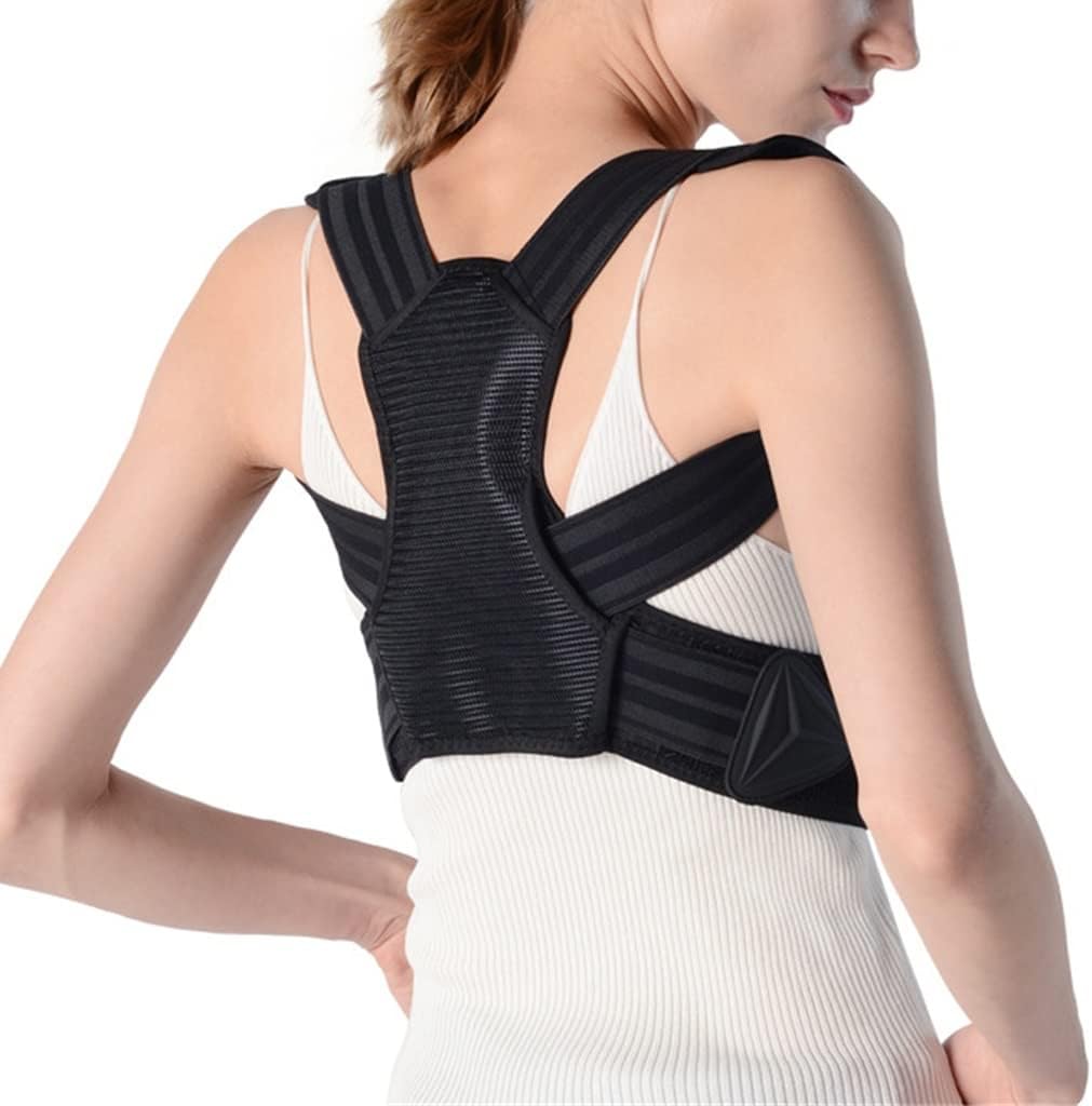 Anti-hunchback Corrector Adult Men And Women Sitting Posture Correction Belt Shoulder Straight Back Posture Correction Belt(Large)