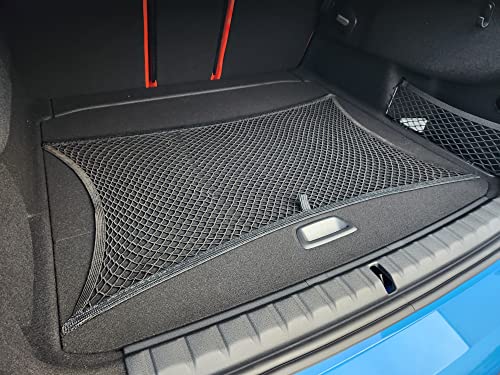 Floor Style Automotive Elastic Trunk Mesh Cargo Net for BMW 2 Series 2021-2025 - Premium Trunk Organizers and Storage - Luggage Net for Coupe - Best Car Organizer for BMW 2 Series (G42) by TN TrunkNets Inc - Image 5