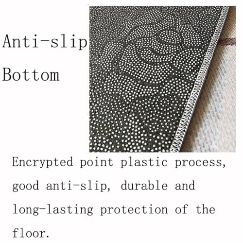 Tapis de sol antisalissure lavable en machine avec dossier antidérapant 80x350cm