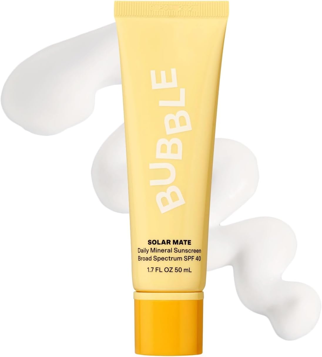 Solar Mate Mineral Face Sunscreen Broad Spectrum SPF 40 - Zinc Oxide Sunscreen with Blue Light Protection & Ginseng Extract - Sheer, Lightweight Coverage With No White Cast (50ml)