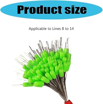 Professional Beads Float Sinkers Stop Fishing Accessories Silicone Space Bean Stopper Oval Fishing Peg Bobber Stopper