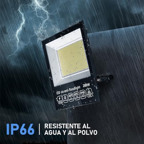 La mejor comparación de Reflectores LED estacionamiento los más recomendados. 30 Imagen adicional