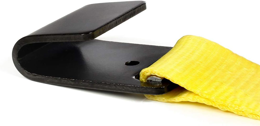 Onе-Dау Sаlе: Uр tо 40% оƒƒ Ten Ratchet Strap Tie-Downs, 2 x 27' Heavy-Duty Flat Hook Trailer Straps | Secure Cargo in Flatbed, Utility, Enclosed Vans, Trucks at Warehouses, Docks, Marinas