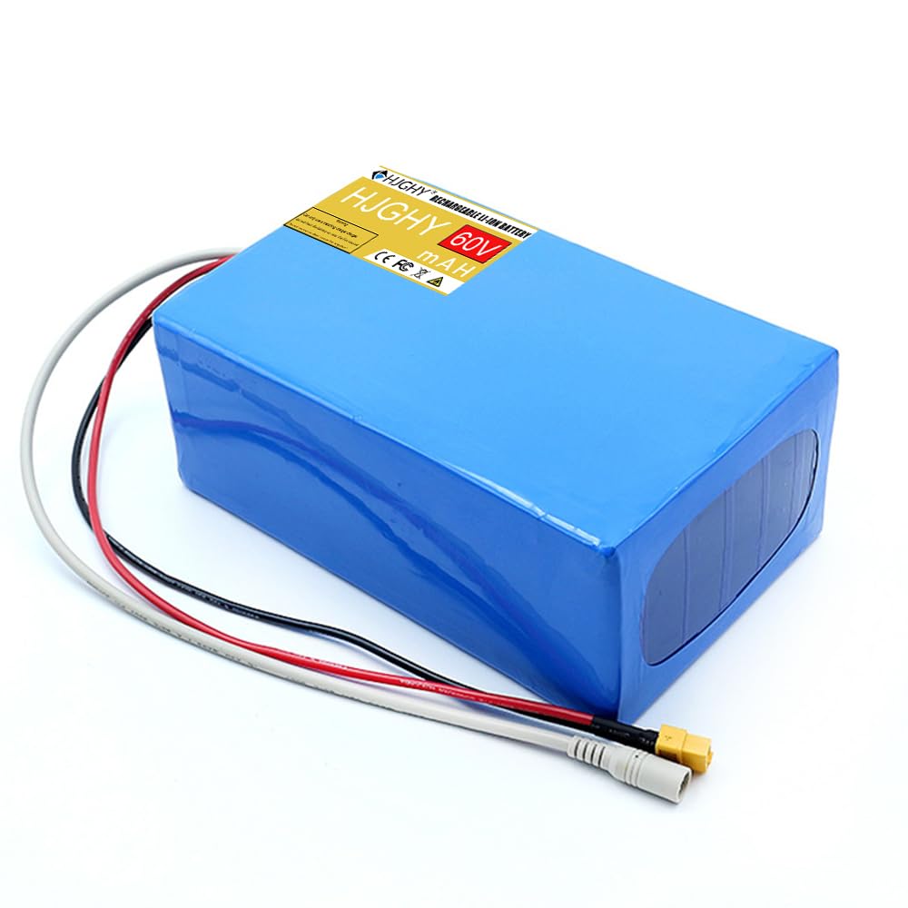 Batería de Litio de Repuesto para Motocicleta de 60 V, 12 Ah, 15 Ah, 18 Ah, 21 Ah, 25 Ah, 27 Ah, 30 Ah, 33 Ah y 40 Ah.