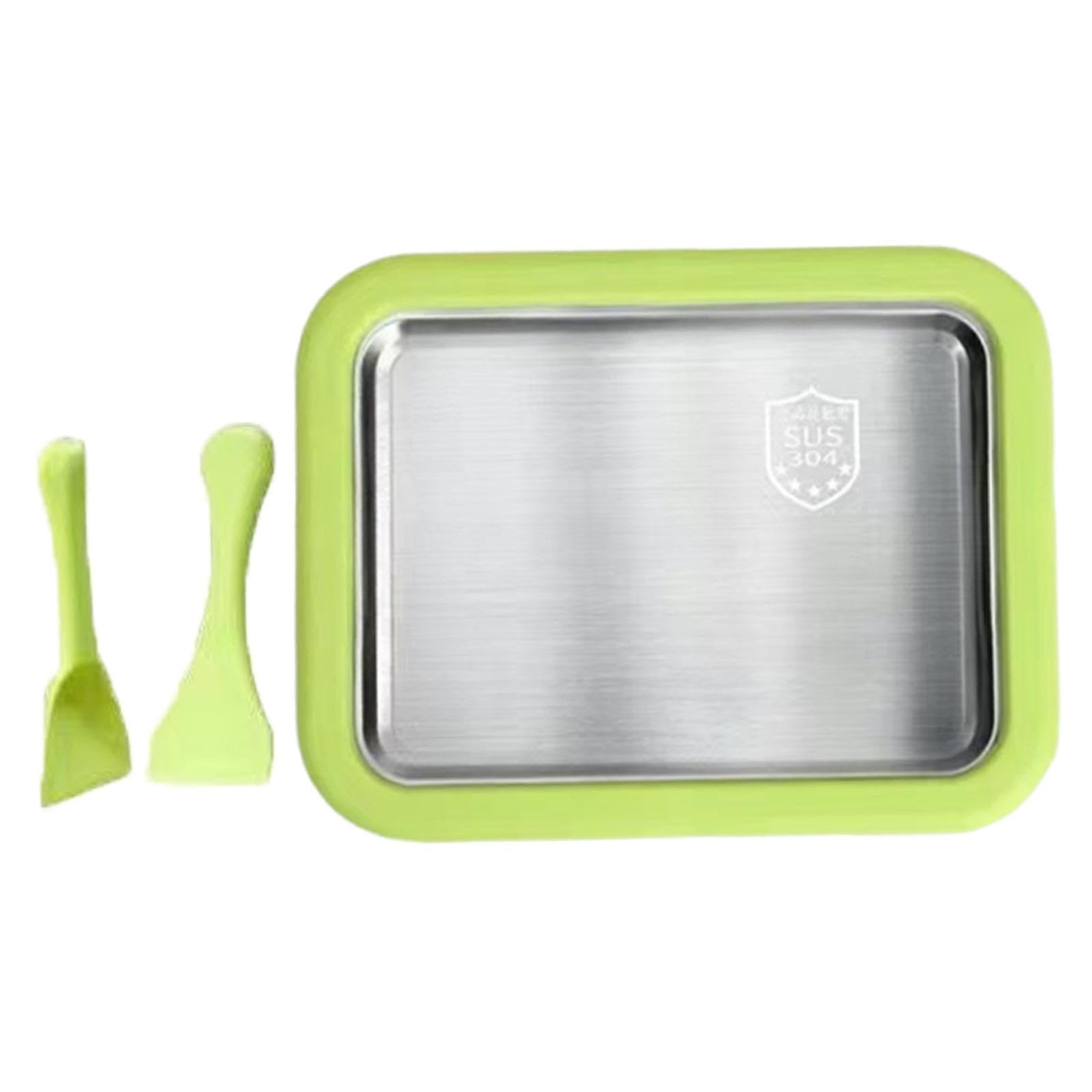 VELURA Ice Cream Maker Yogurt Maker Machine for Homemade Rolled Cream Sorbet Gelato Green|1 Ice Cream Maker Pan|Ice Cream Makers-image-46