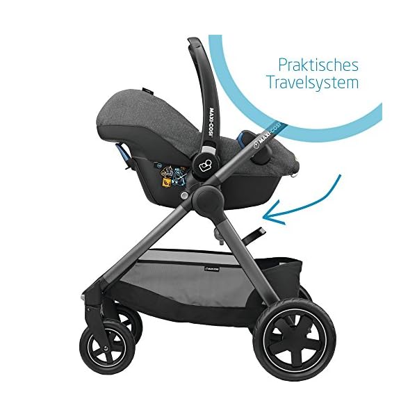 Maxi-Cosi Rock Babyschale, sicherer I-Size Babyautositz, Gruppe 0+ (0-13 kg), nutzbar ab der Geburt bis 12 Monate… – Bild 7