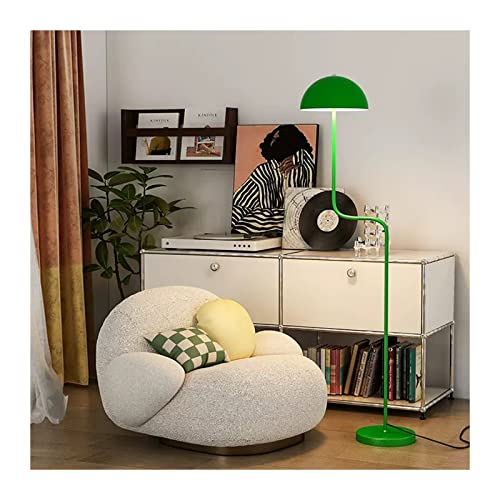 Lámpara de pie verde jade vertical con diseño de atmósfera creativa 5