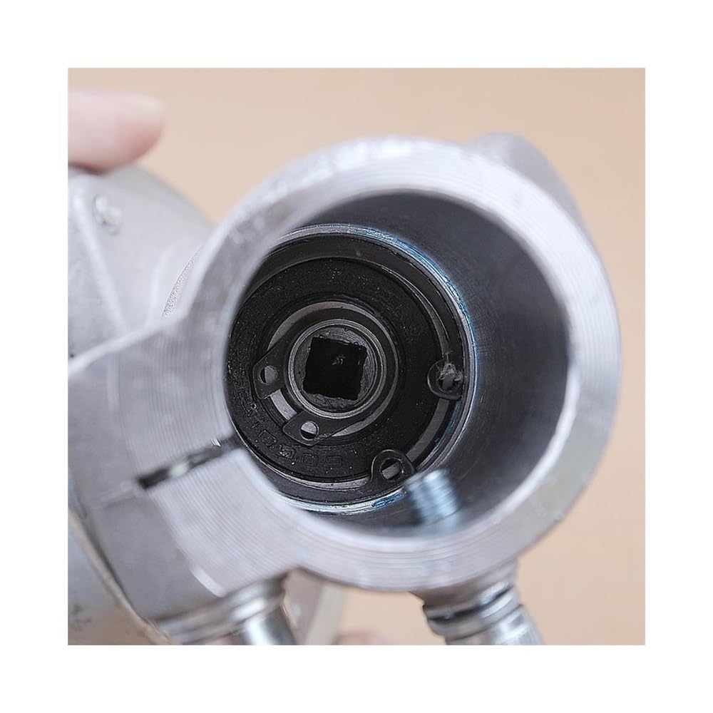 Piezas de reparación Cabezal de Engranajes de 28 mm con Varilla Cuadrada, Cabezal Universal Compatible con desbrozadoras y cortacéspedes. Pieza de Repuesto for cortacésped.