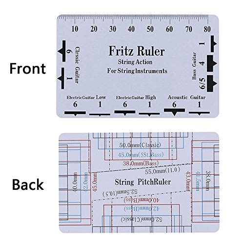 Festnight Conjunto de ferramentas de reparo para cuidados com os baixos da guitarra elétrica Kit de