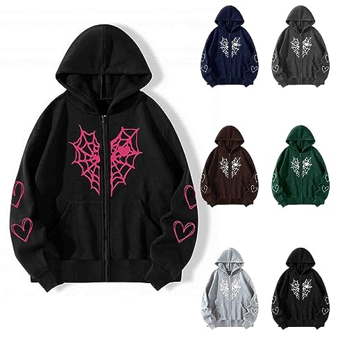 Unisex Hooded Sweatshirt Graphic Heart Shaped Print Hoodies for Men Women Valentine Gift Casual Couple Outfit2