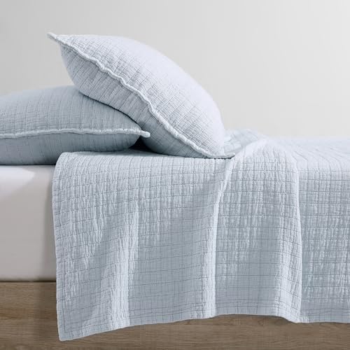 Taies d'oreiller Calvin Klein bleu aube pour sublimer votre chambre parentale - 5