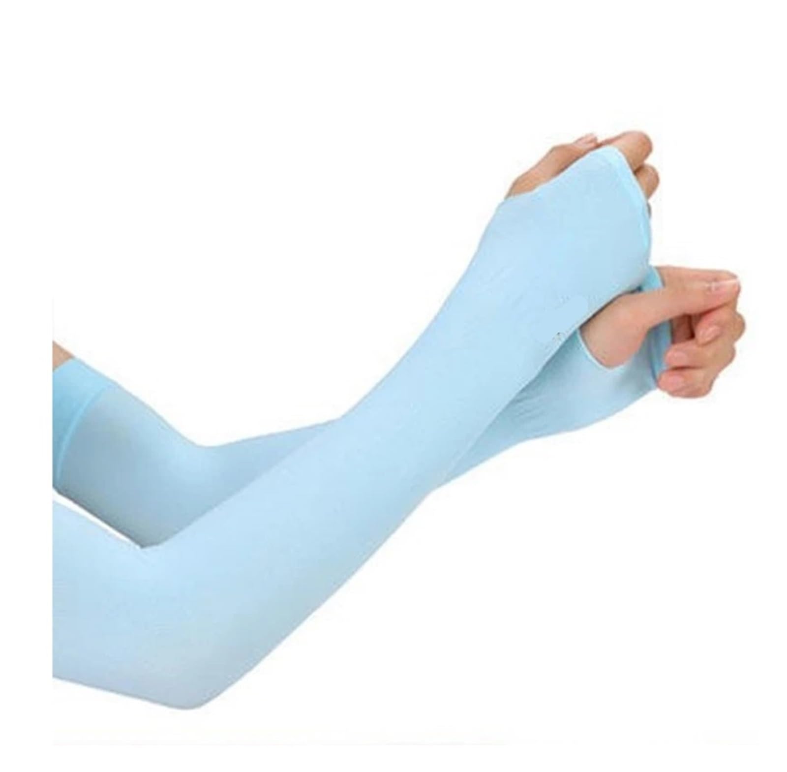 Genérico 1 par de mangas for brazos for hombres y mujeres, protección solar, refrescantes for, cálidas, adecuadas for ciclismo, pesca, correr montañismo