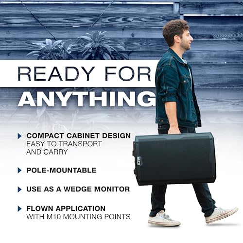 Image of Alto Professional TS415-2500W 15-Inch Active PA Speaker, 3-Channel Mixer, Bluetooth Streaming, Wireless Speaker Connection, DSP and Alto App