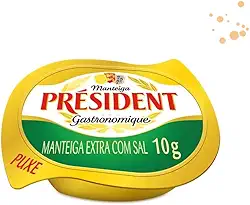 Manteiga Président Com Sal 192 Sache Blisters de 10g