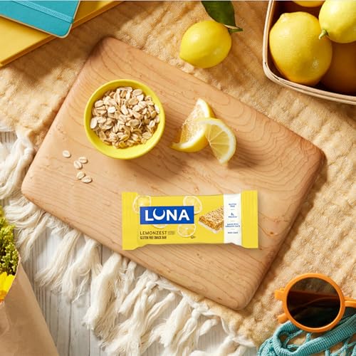 LUNA Bar - LemonZest Flavor - Gluten-Free - 7-9g Protein - 1.69 oz., 6 Bars - image 8