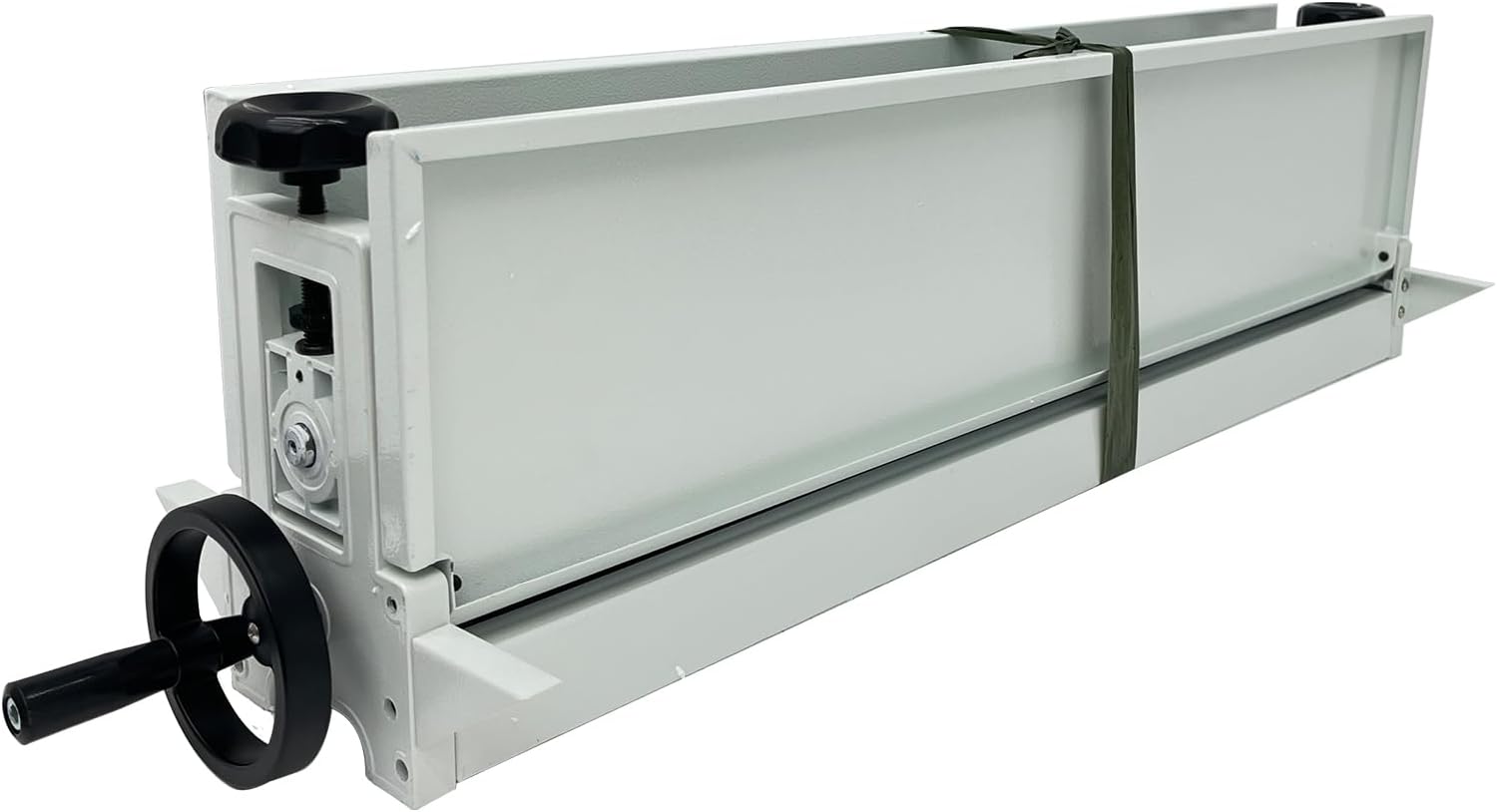 29.5Inch White All Metal Frame Manual Cold Laminator Desktop Cold Mounting Machine with Platform and Regulating Bracket for Photo Paper Film Lamination