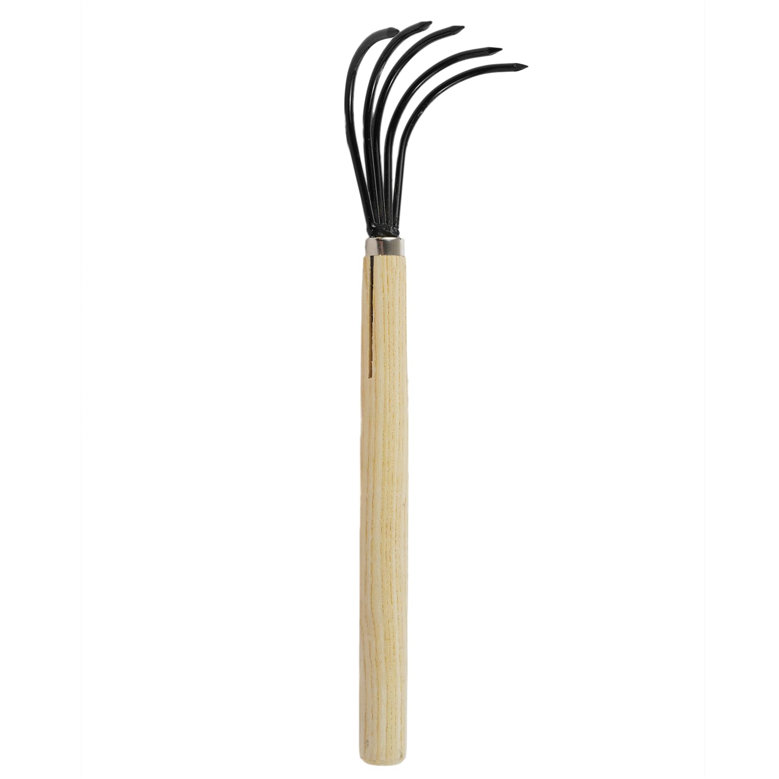 Short Wooden Handle Hoe - Handheld Garden Tool for Digging, Loosening Soil, and Ing - Efficient Soil Cultivator for Gardening Enthusiasts and Home Gardeners. (Type A)