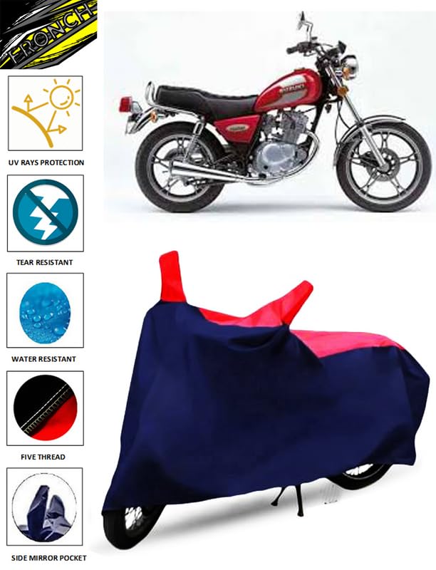 Image of Waterproof Bike /SCOOTY Cover for Suzuki GN 125 (GN 125 Bike Cover /GN 125 Bike Cover Waterproof /Suzuki SV650 Bike Cover)