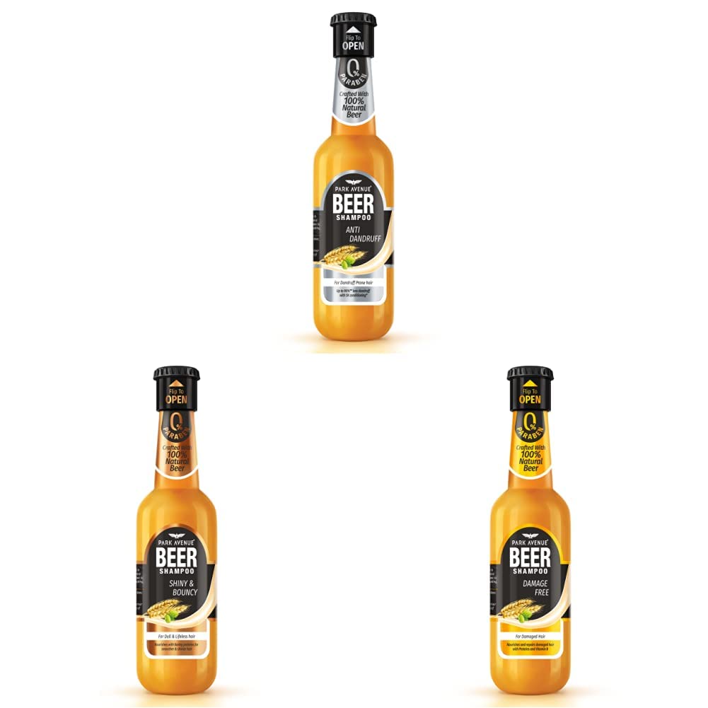 Buy Park Avenue ANTI DANDRUFF Beer shampoo 180ml For Men & Park