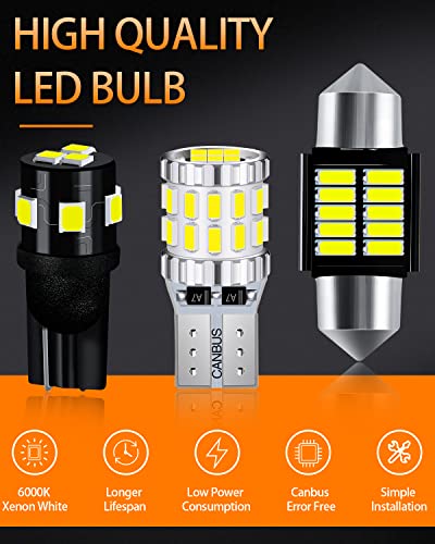 Kit de Bombillas LED Blancas para Toyota Corolla 2003-2012 miniatura 2