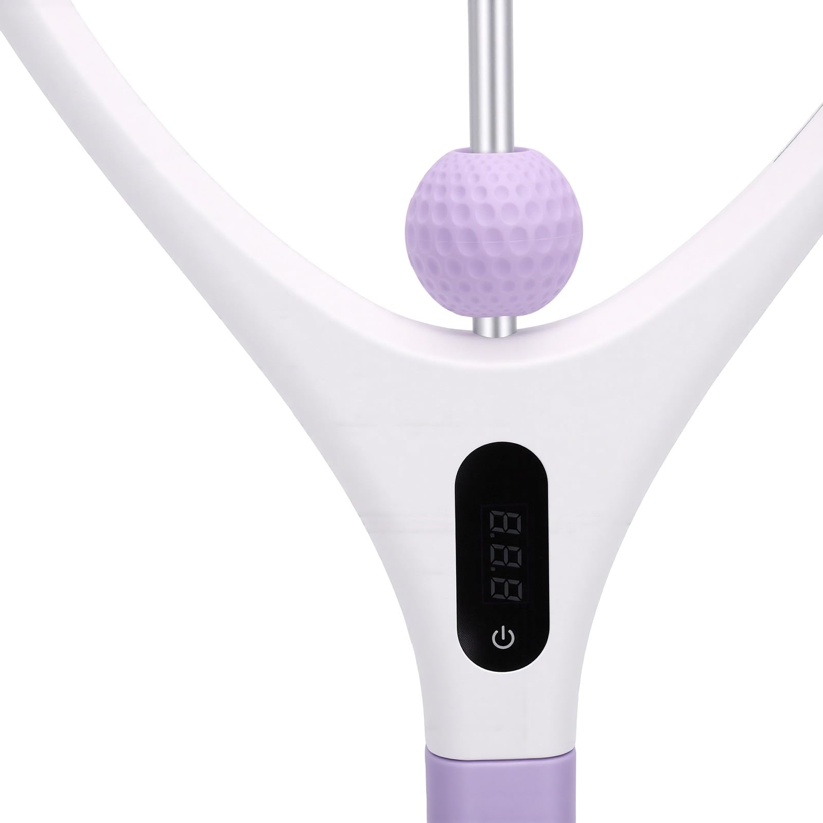 Luocute Racchetta da Allenamento Tennis, Racchetta con Rimbalzo | Impugnatura in PP e Silicone, Batteria 500 MAh con LED, Sfera a gravità e Contatore Elettronico