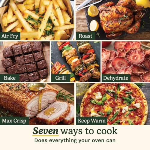 Image of Cuisinart XL 7.6L Air Fryer | 7 Functions | PFAS-Free /Chemical-Free Cooking | 36% Slimmer and 33% more capacity | Large Capacity Fits 2.2kg Chicken + sides | Digital Touch Screen | Dishwasher Safe
