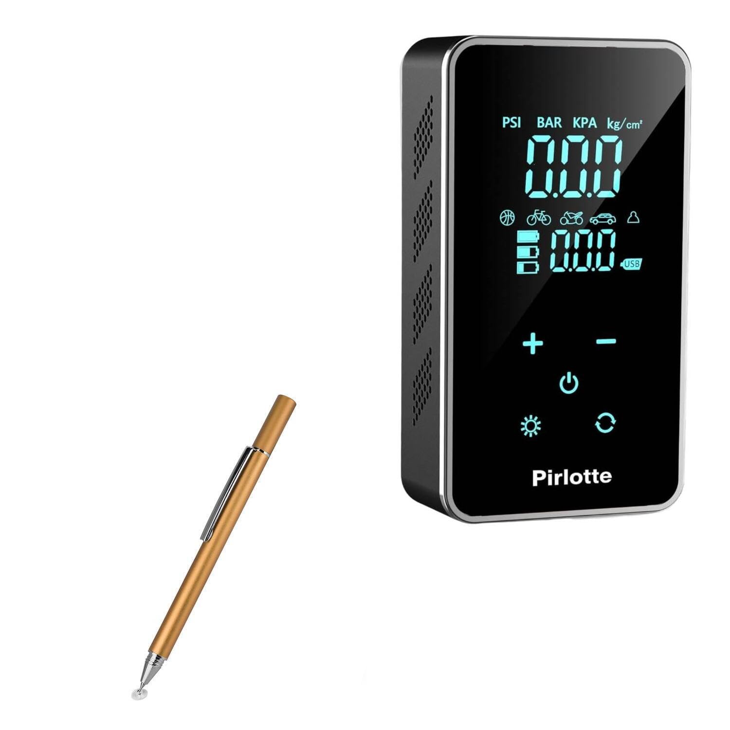 BoxWave Stylus Pen Compatible with Prilotte YX15 Pro Max - FineTouch Capacitive Stylus, Super Precise Stylus Pen - Champagne Gold